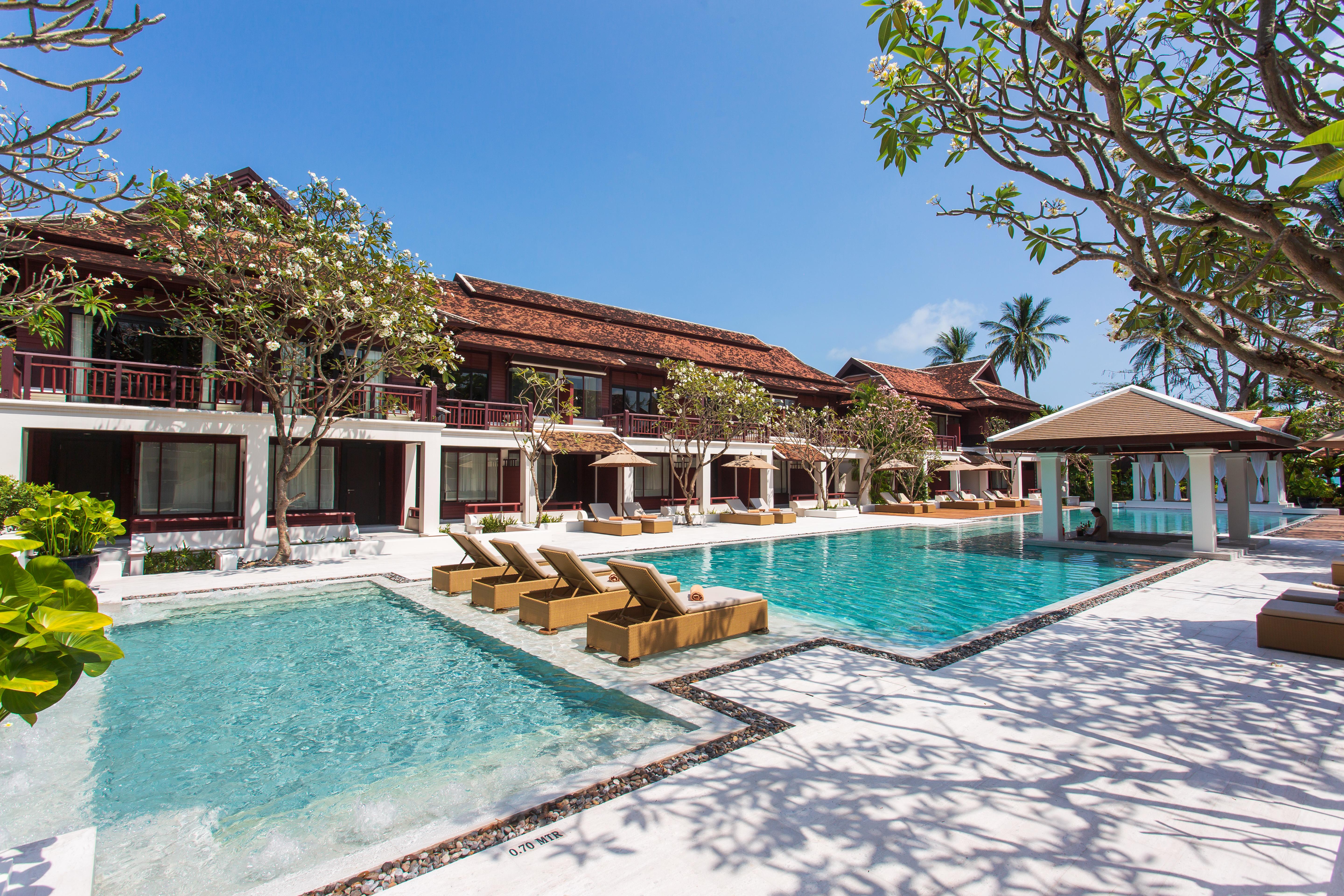 Chaweng Regent Beach Resort Esterno foto The swimming pool at the resort
