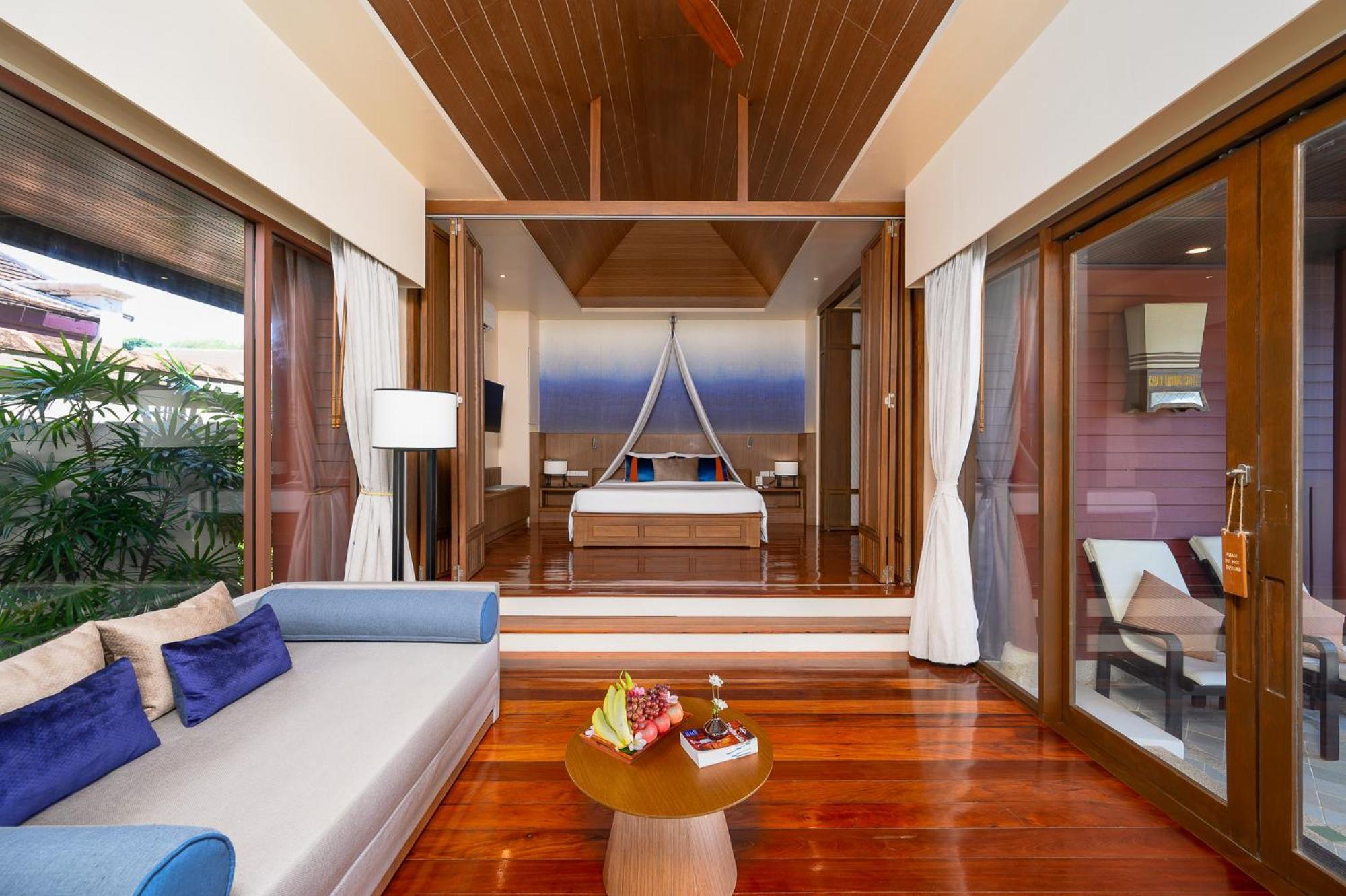 Chaweng Regent Beach Resort Camera foto A bedroom at the resort